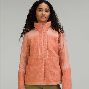LuluLemon zip up sherpa
